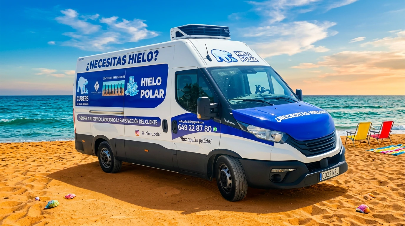 Reparto y suministro de hielo Hielo Polar y Gel Rapid